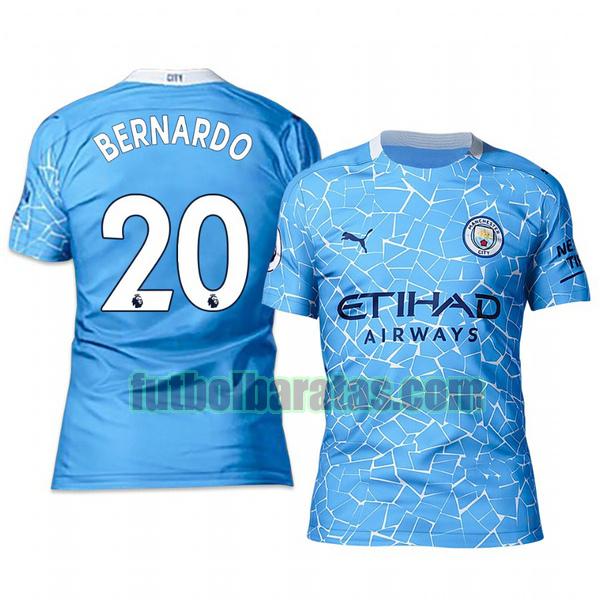 camiseta bernardo silva 20 camiseta manchester city 2020-2021 primera