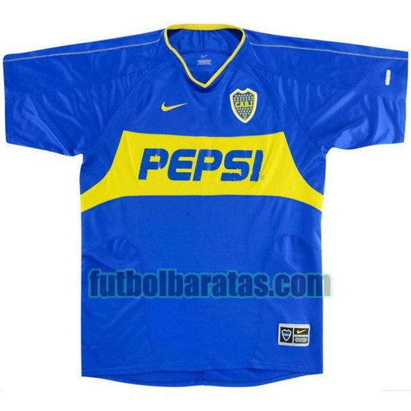 camiseta boca juniors 2003-2004 azul primera