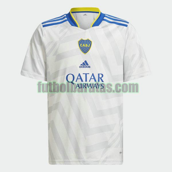 camiseta boca juniors 2021 2022 blanco segunda equipacion