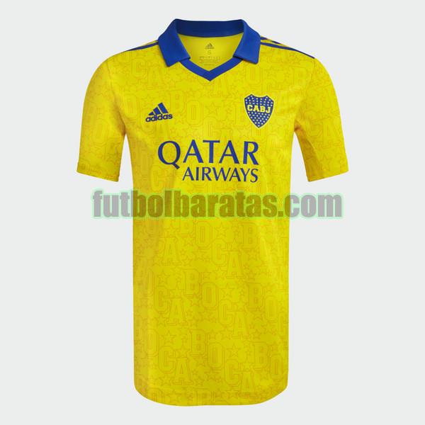 camiseta boca juniors 2022 2023 amarillo tercera