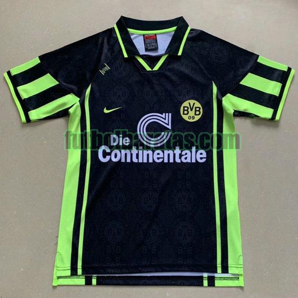 camiseta borussia dortmund 1996-1997 negro segunda