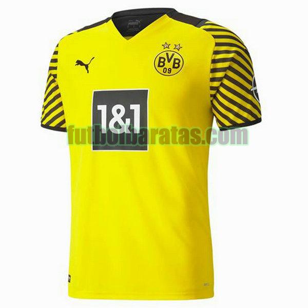 camiseta borussia dortmund 2021 2022 amarillo primera equipacion