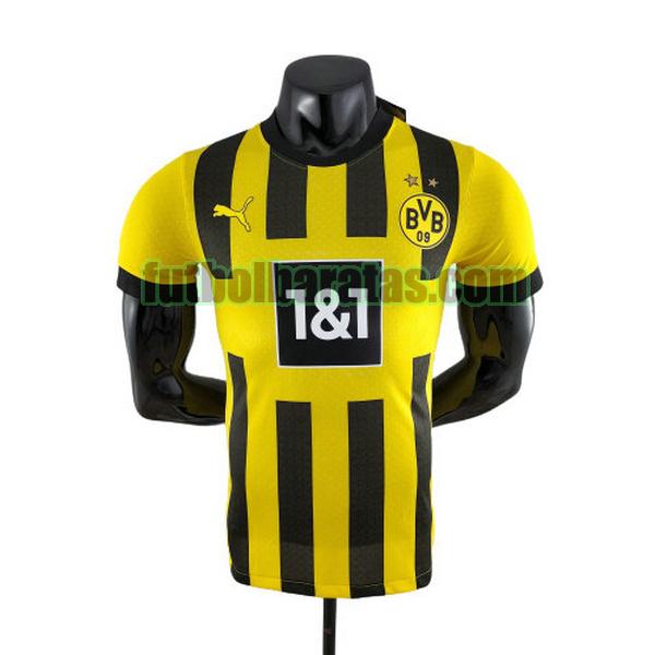 camiseta borussia dortmund 2022 2023 amarillo primera player