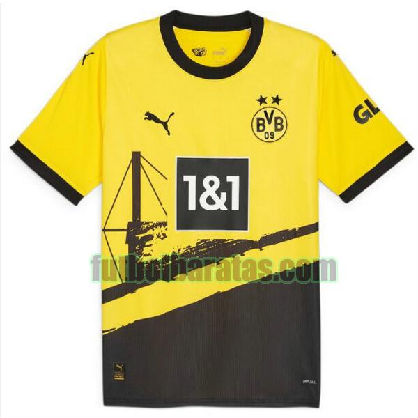 camiseta borussia dortmund 2023 2024 amarillo primera