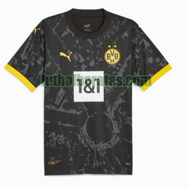 camiseta borussia dortmund 2023 2024 negro tercera