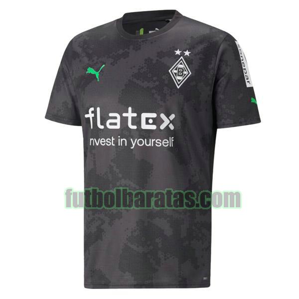 camiseta borussia monchengladbach 2022 2023 nero tercera tailandia