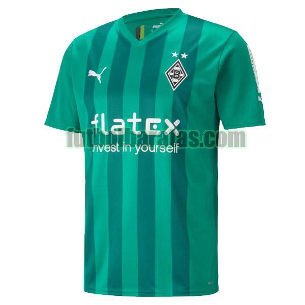 camiseta borussia monchengladbach 2022 2023 verde segunda tailandia