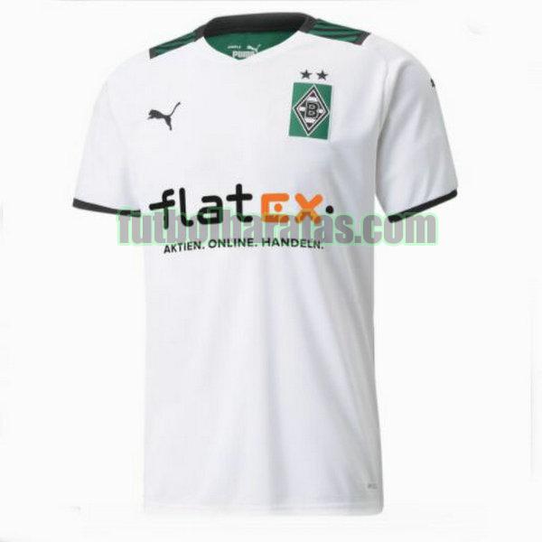 camiseta borussia mönchengladbach 2021 2022 blanco primera