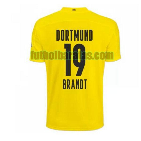 camiseta brandt 19 borussia dortmund 2020-2021 primera