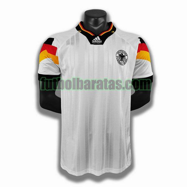 camiseta brasil 1992 blanco primera player