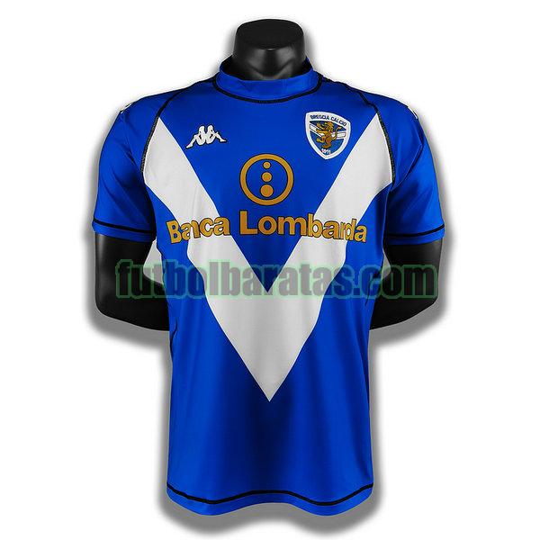 camiseta brescia calcio 2002 2003 azul primera player