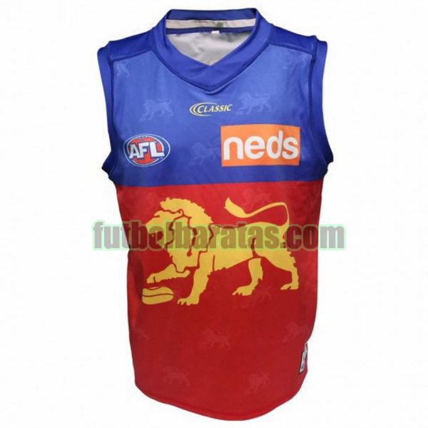 camiseta brisbane lions 2020 rojo segunda guernsey