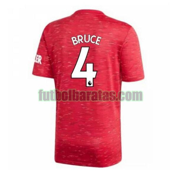 camiseta bruce 4 manchester united 2020-2021 primera