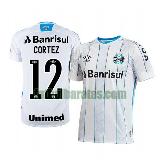 camiseta bruno cortez 12 camiseta gremio 2020-2021 segunda