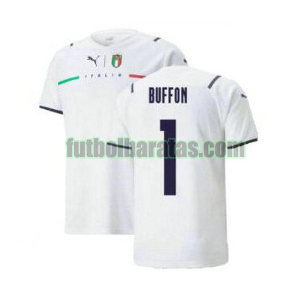 camiseta buffon 1 ac milan 2021 2022 blanco segunda