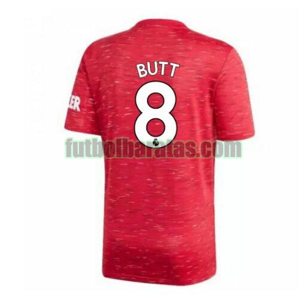 camiseta butt 8 manchester united 2020-2021 primera