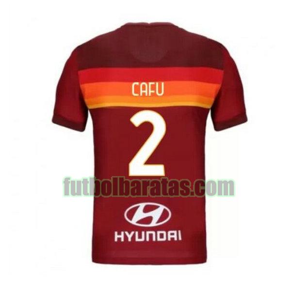 camiseta cafu 2 roma 2020-2021 priemra