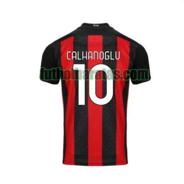 camiseta calhanoglu 10 ac milan 2020-2021 primera