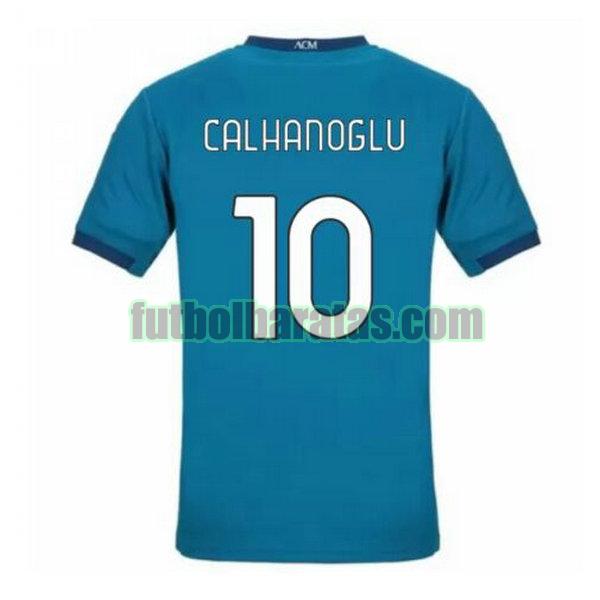 camiseta calhanoglu 10 ac milan 2020-2021 tercera