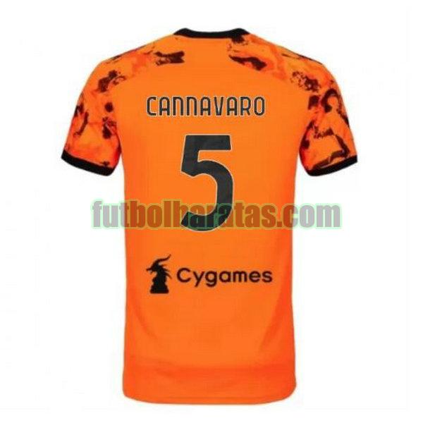 camiseta cannavaro 5 juventus 2020-2021 tercera