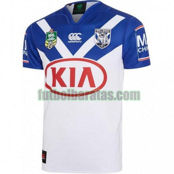 camiseta canterbury bankstown bulldogs 2017 blanco primera