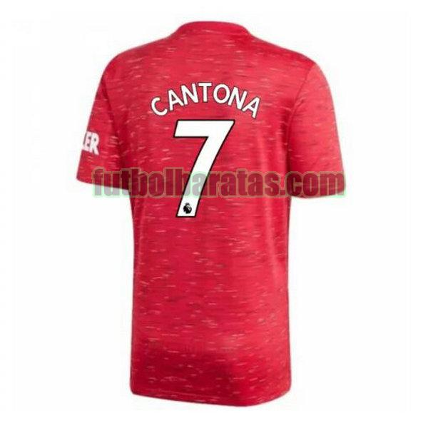 camiseta cantona 7 manchester united 2020-2021 primera