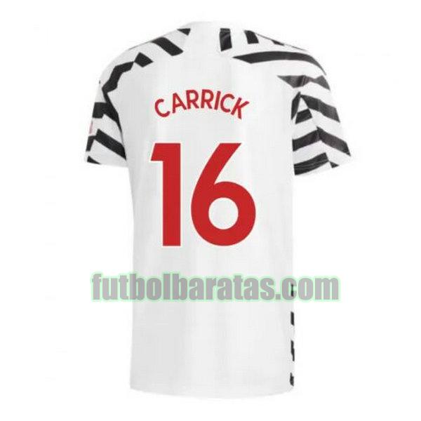 camiseta carrick 16 manchester united 2020-2021 tercera