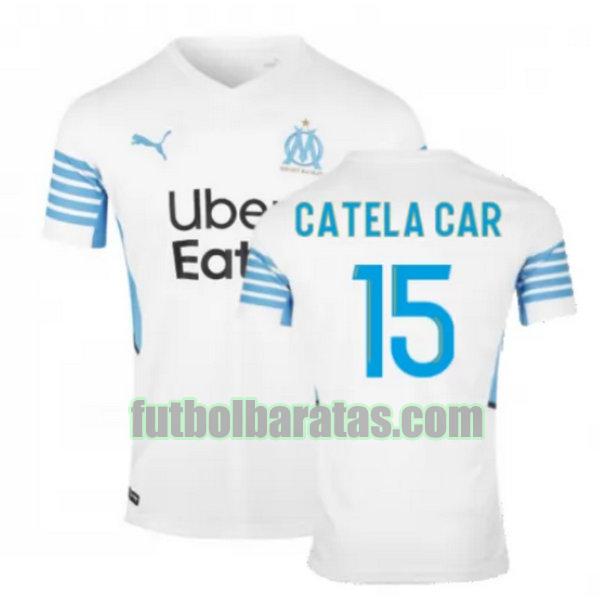 camiseta catela car 15 marsella 2021 2022 blanco primera