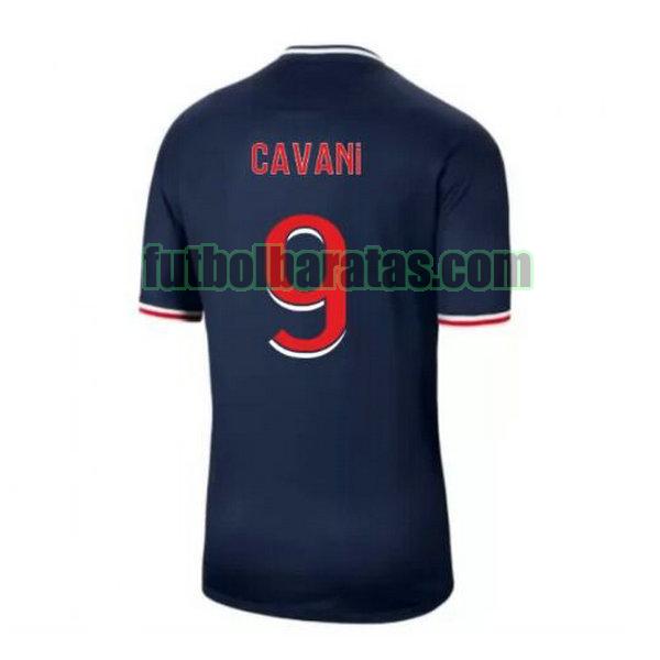 camiseta cavani 9 paris saint germain 2020-2021 primera