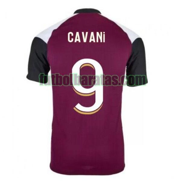 camiseta cavani 9 paris saint germain 2020-2021 púrpura tercera