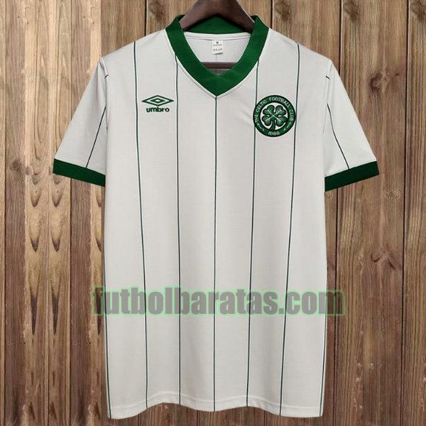 camiseta celtic 1982-1983 blanco segunda