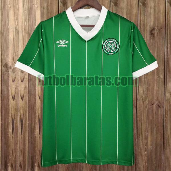camiseta celtic 1982-1983 verde tercera