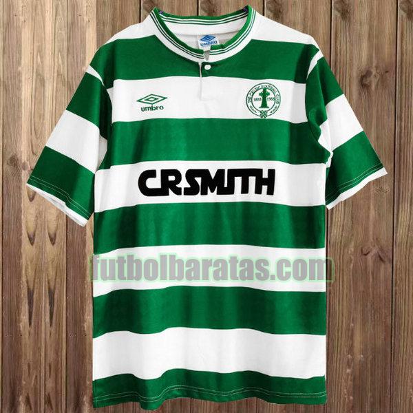 camiseta celtic 1987-1988 verde primera