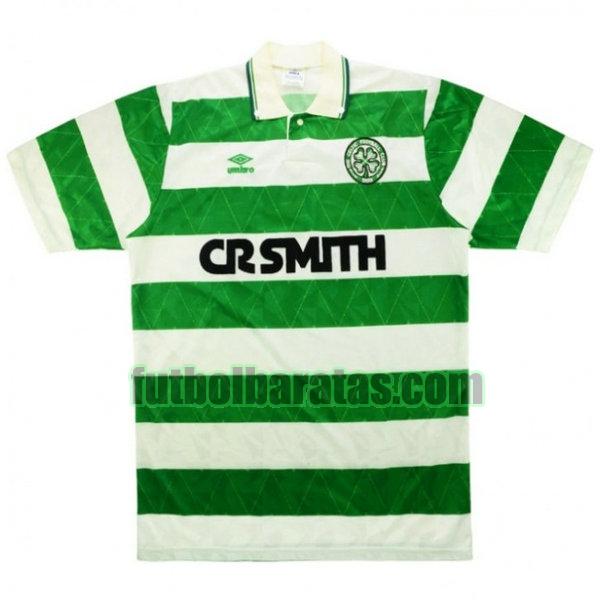 camiseta celtic 1989-1991 verde primera