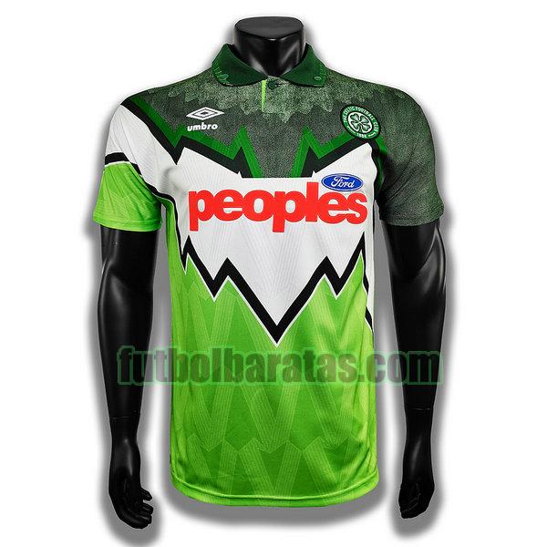 camiseta celtic 19911992 verde primera player