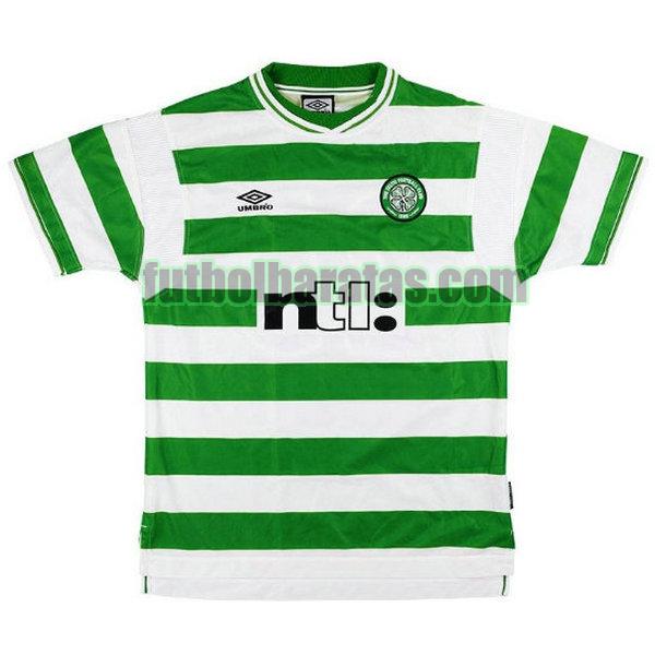 camiseta celtic 1999-2001 verde primera