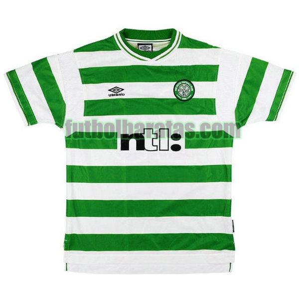 camiseta celtic 1999-2001 verde primera