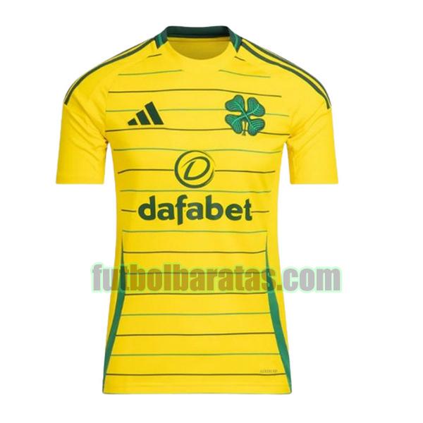 camiseta celtic 2024 2025 amarillo segunda