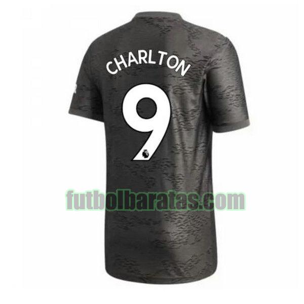 camiseta charlton 9 manchester united 2020-2021 segunda