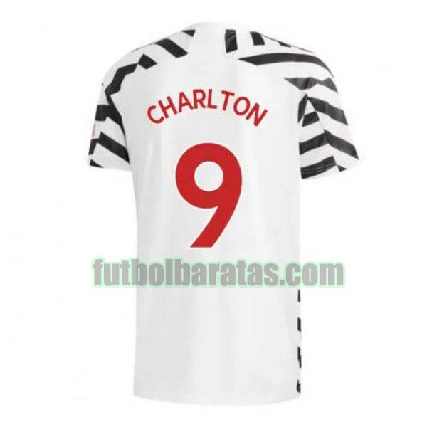 camiseta charlton 9 manchester united 2020-2021 tercera