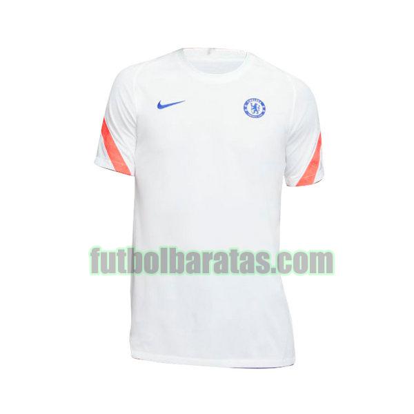 camiseta chelsea 2020-2021 blanco training