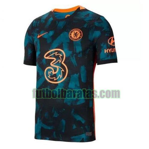 camiseta chelsea 2021 2022 negro tercera equipacion