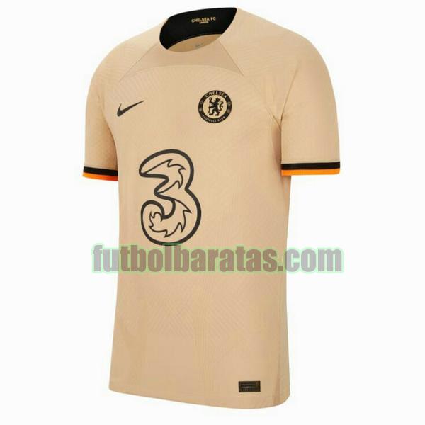 camiseta chelsea 2022 2023 amarillo tercera