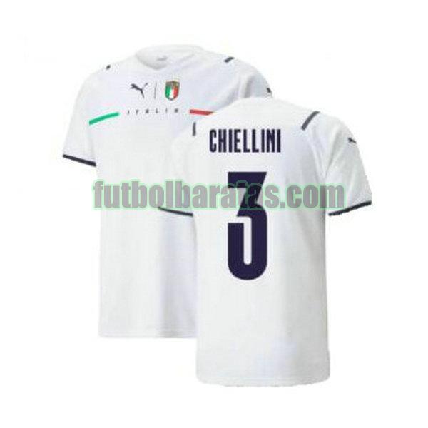 camiseta chiellini 3 ac milan 2021 2022 blanco segunda