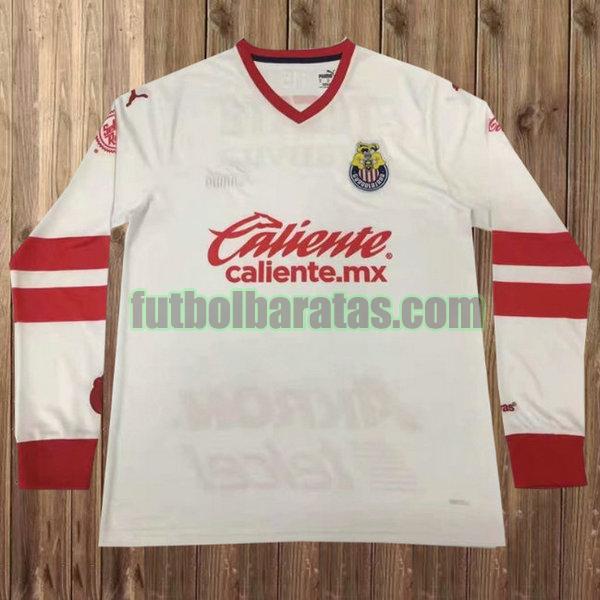 camiseta chivas usa 115th blanco portero ml