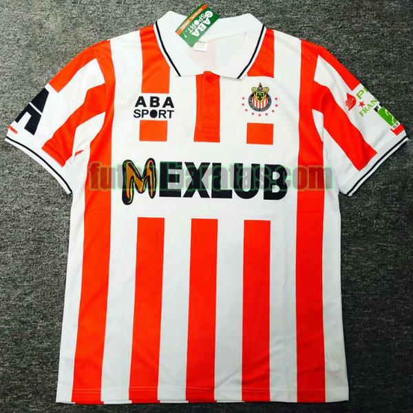 camiseta chivas usa 1997 rojo primera