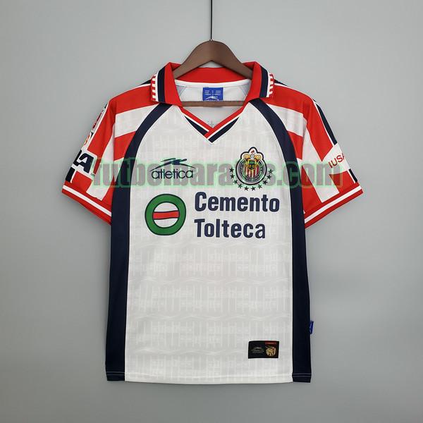 camiseta chivas usa 1999 2000 blanco segunda