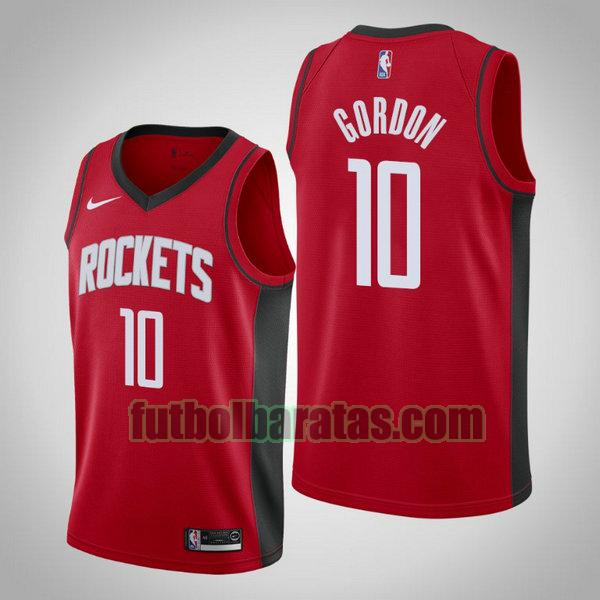 camiseta city edition 19 20 aaron gordon 10 houston rockets rojo hombro