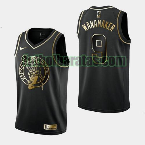 camiseta city edition 19 20 bradley wanamaker 9 boston celtics negro hombre