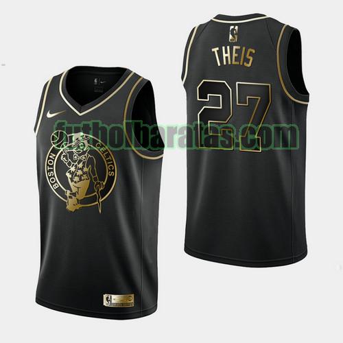 camiseta city edition 19 20 daniel theis 27 boston celtics negro hombre